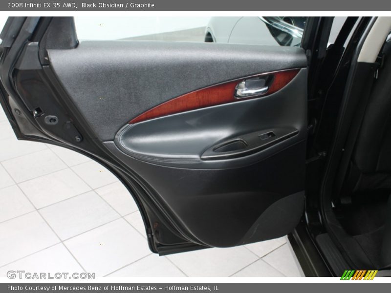 Black Obsidian / Graphite 2008 Infiniti EX 35 AWD