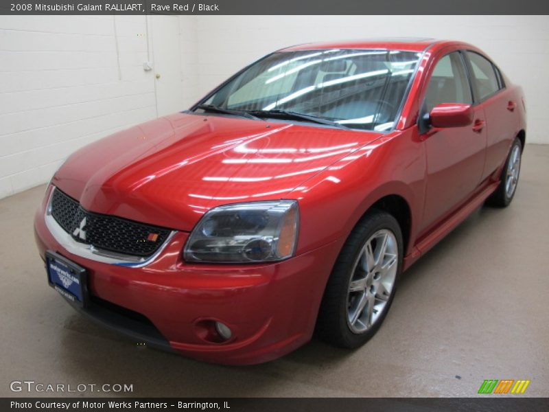 Rave Red / Black 2008 Mitsubishi Galant RALLIART