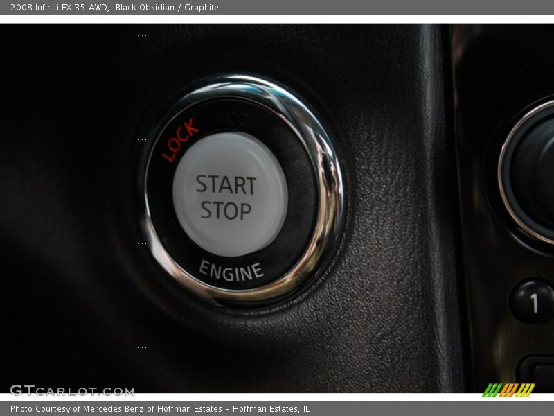 Black Obsidian / Graphite 2008 Infiniti EX 35 AWD