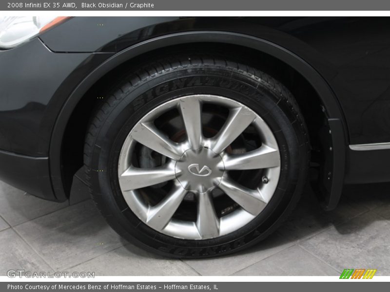 Black Obsidian / Graphite 2008 Infiniti EX 35 AWD
