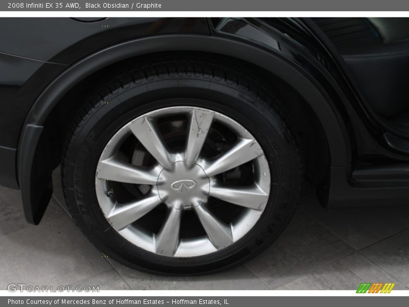 Black Obsidian / Graphite 2008 Infiniti EX 35 AWD