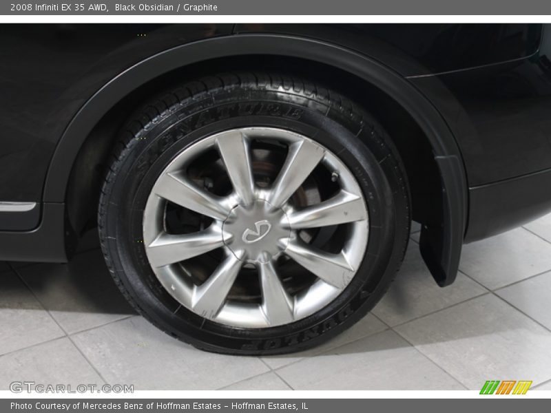 Black Obsidian / Graphite 2008 Infiniti EX 35 AWD