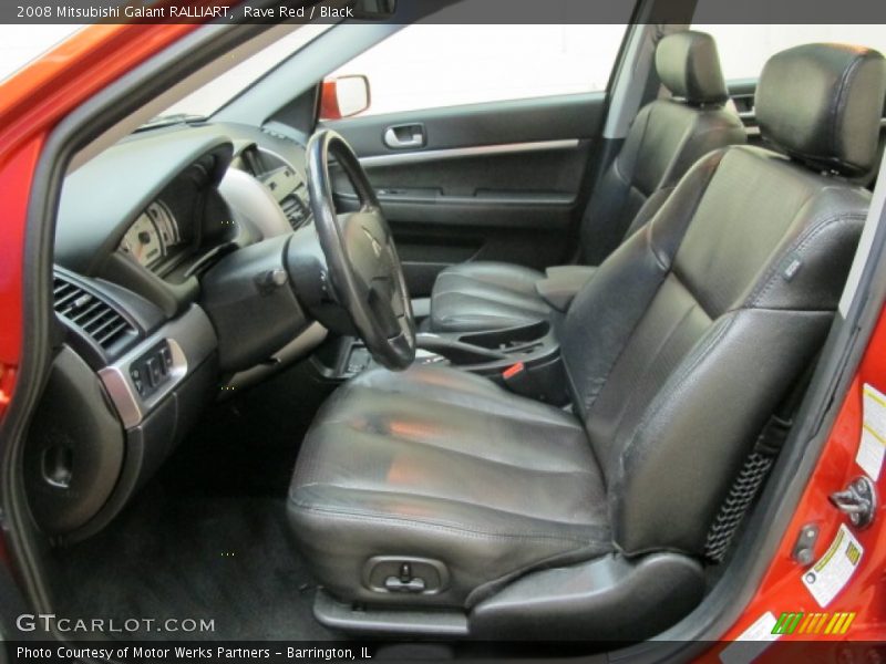  2008 Galant RALLIART Black Interior