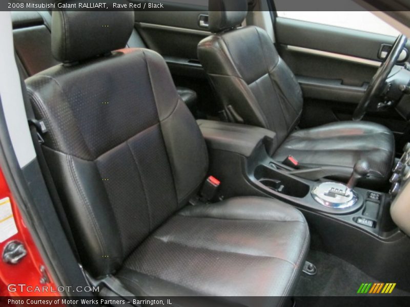  2008 Galant RALLIART Black Interior