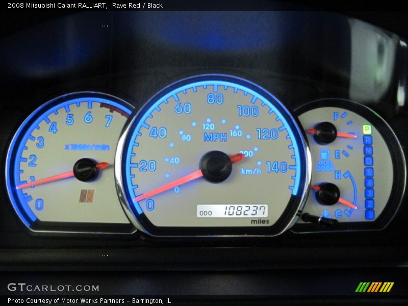  2008 Galant RALLIART RALLIART Gauges