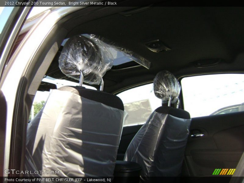 Bright Silver Metallic / Black 2012 Chrysler 200 Touring Sedan