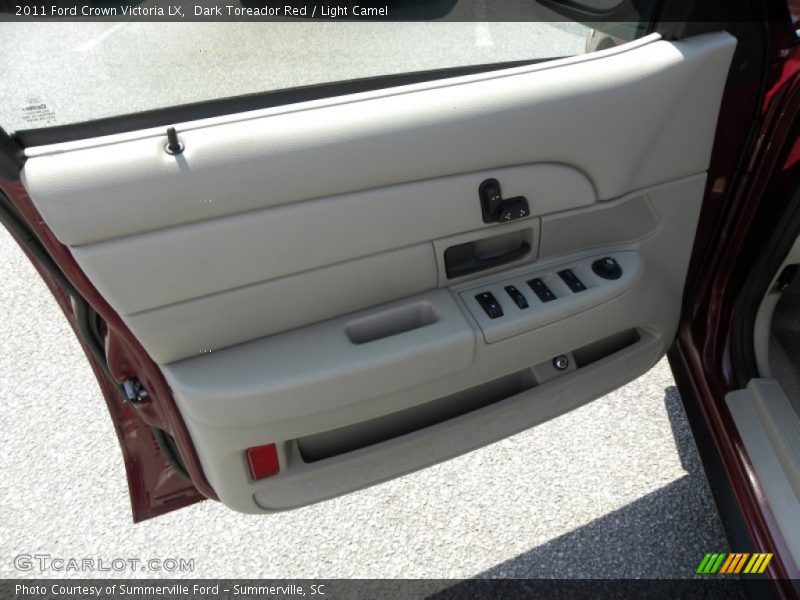Dark Toreador Red / Light Camel 2011 Ford Crown Victoria LX