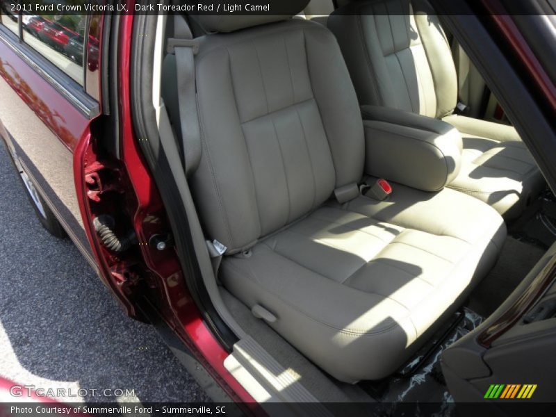 Dark Toreador Red / Light Camel 2011 Ford Crown Victoria LX