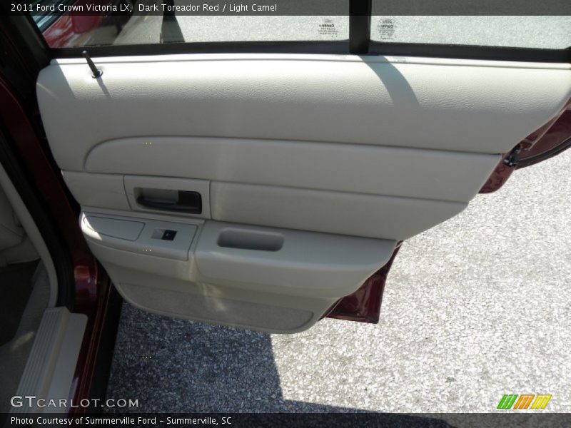 Dark Toreador Red / Light Camel 2011 Ford Crown Victoria LX