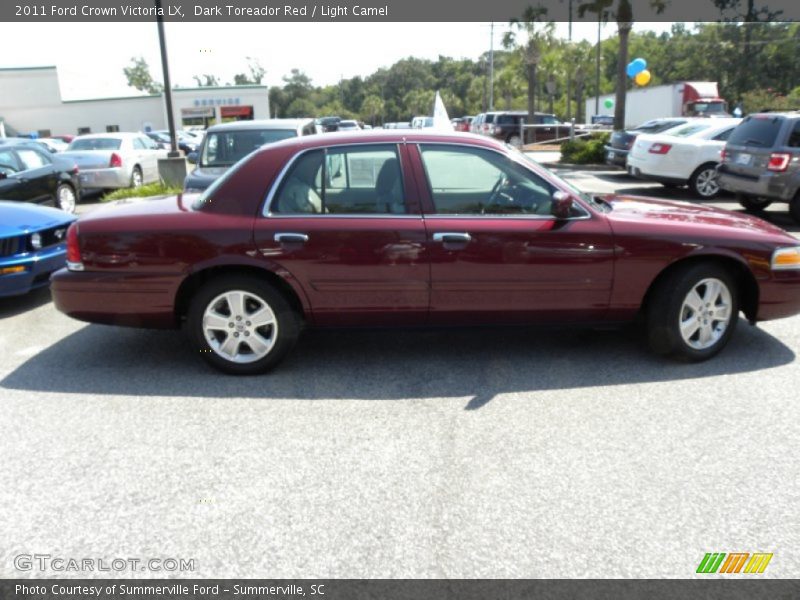 Dark Toreador Red / Light Camel 2011 Ford Crown Victoria LX