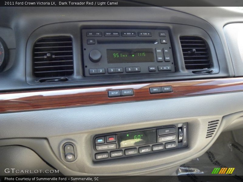 Dark Toreador Red / Light Camel 2011 Ford Crown Victoria LX