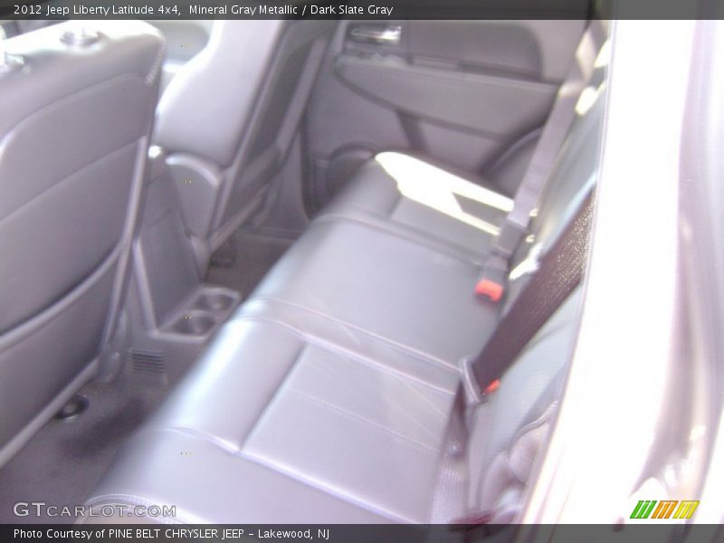 Mineral Gray Metallic / Dark Slate Gray 2012 Jeep Liberty Latitude 4x4