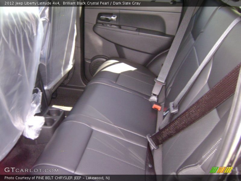 Brilliant Black Crystal Pearl / Dark Slate Gray 2012 Jeep Liberty Latitude 4x4