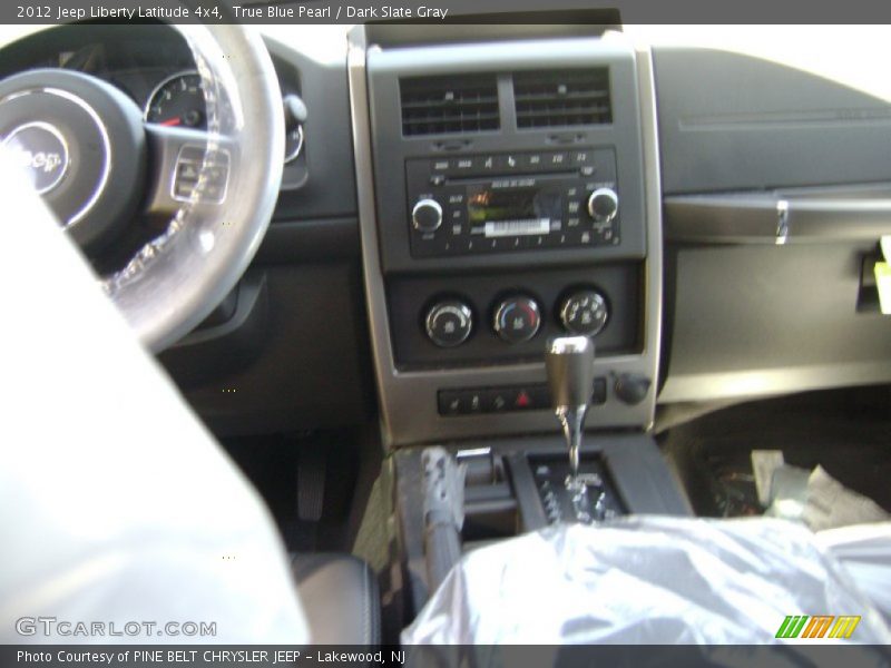 True Blue Pearl / Dark Slate Gray 2012 Jeep Liberty Latitude 4x4