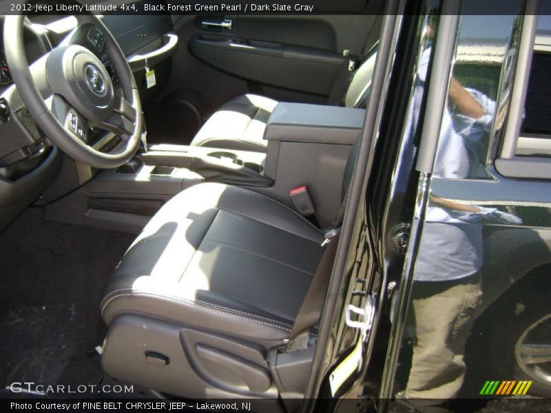 Black Forest Green Pearl / Dark Slate Gray 2012 Jeep Liberty Latitude 4x4