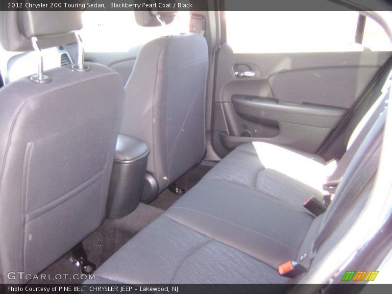 Blackberry Pearl Coat / Black 2012 Chrysler 200 Touring Sedan