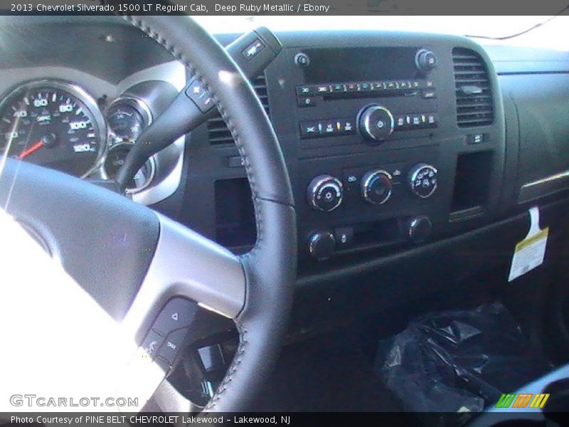 Deep Ruby Metallic / Ebony 2013 Chevrolet Silverado 1500 LT Regular Cab