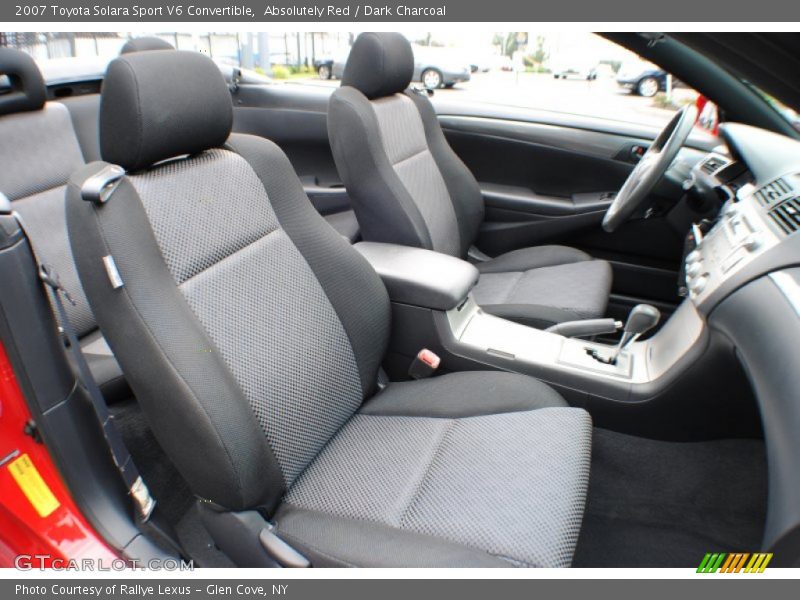  2007 Solara Sport V6 Convertible Dark Charcoal Interior