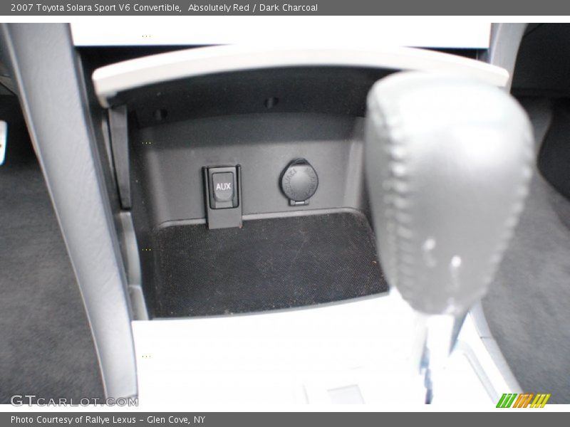 Absolutely Red / Dark Charcoal 2007 Toyota Solara Sport V6 Convertible