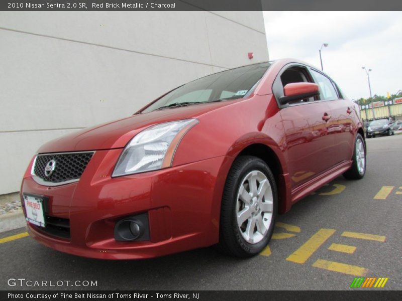 Red Brick Metallic / Charcoal 2010 Nissan Sentra 2.0 SR