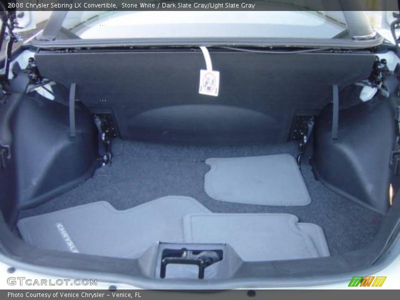 Stone White / Dark Slate Gray/Light Slate Gray 2008 Chrysler Sebring LX Convertible