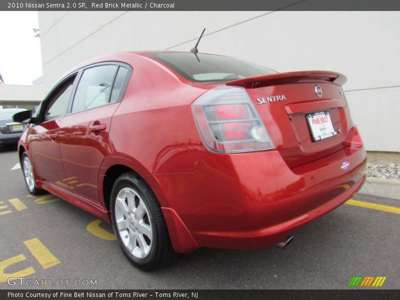 Red Brick Metallic / Charcoal 2010 Nissan Sentra 2.0 SR