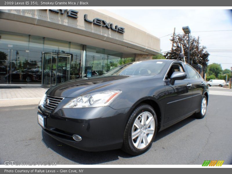 Smokey Granite Mica / Black 2009 Lexus ES 350