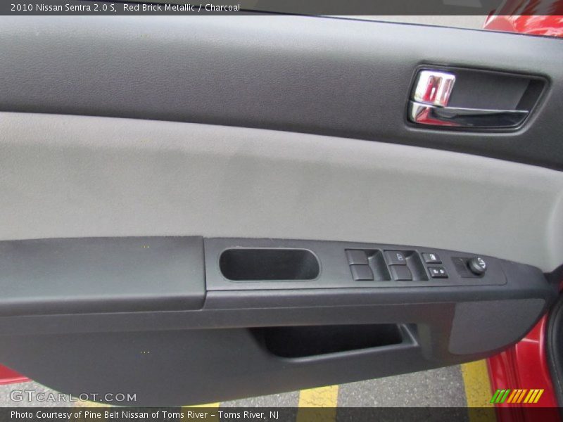 Red Brick Metallic / Charcoal 2010 Nissan Sentra 2.0 S