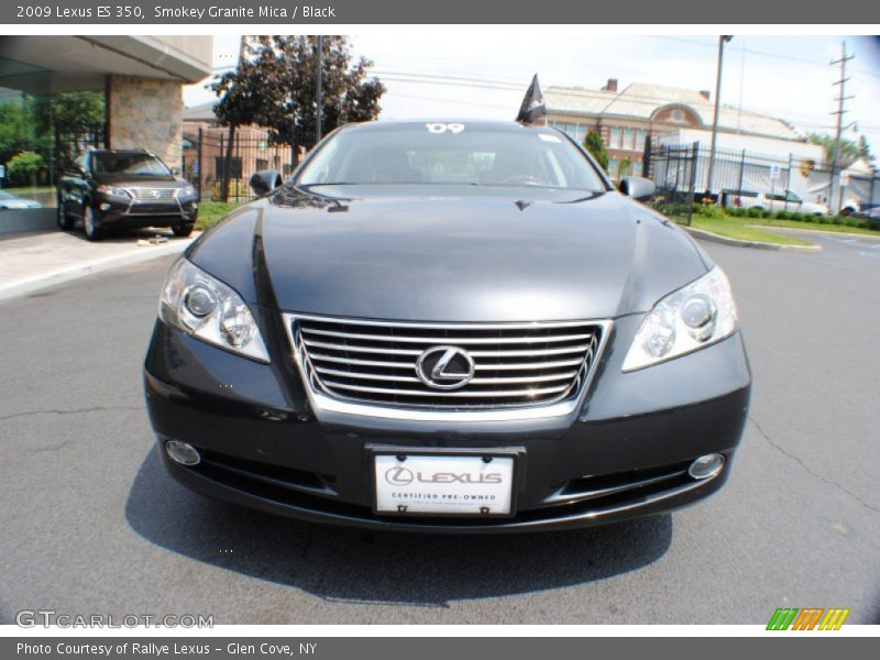 Smokey Granite Mica / Black 2009 Lexus ES 350