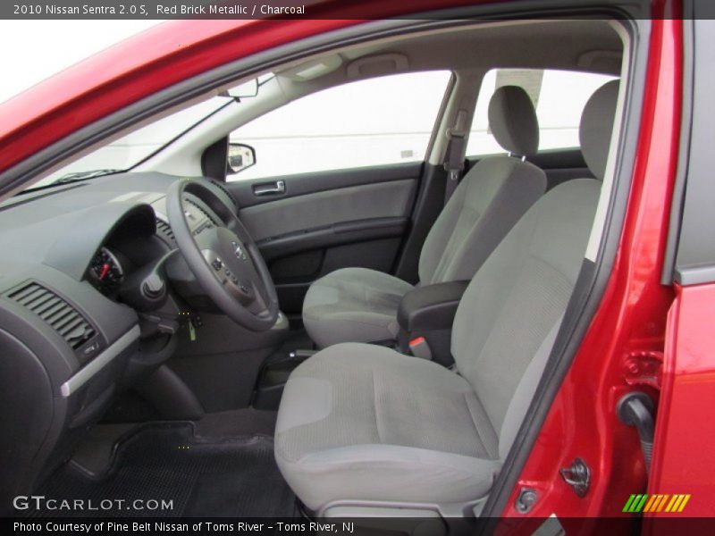Red Brick Metallic / Charcoal 2010 Nissan Sentra 2.0 S