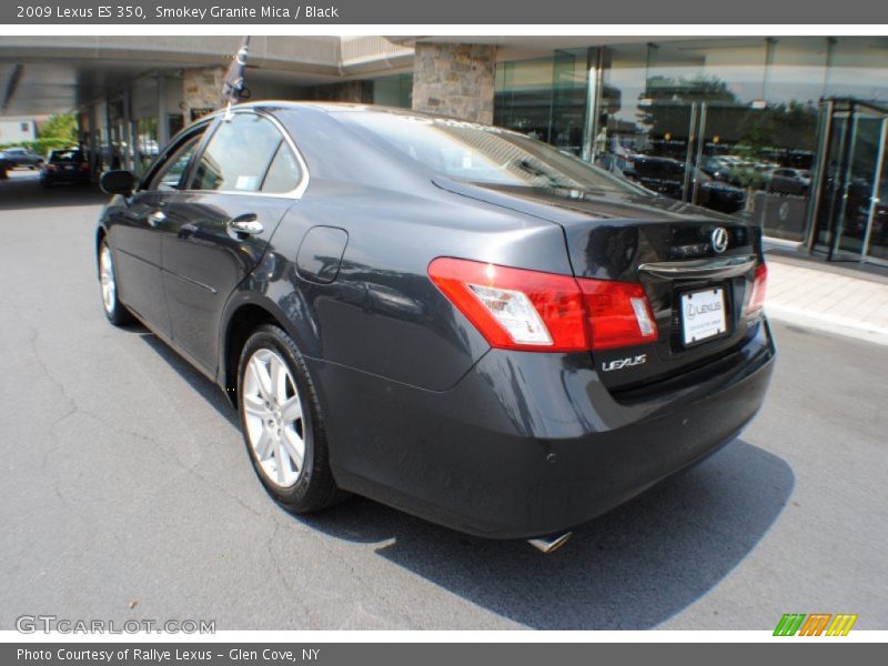 Smokey Granite Mica / Black 2009 Lexus ES 350
