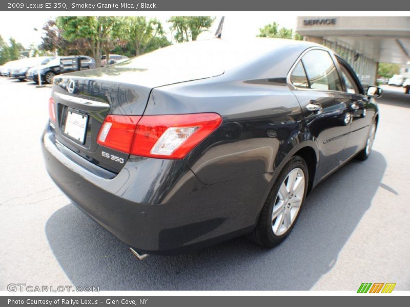 Smokey Granite Mica / Black 2009 Lexus ES 350