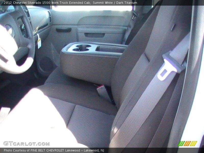 Summit White / Dark Titanium 2012 Chevrolet Silverado 1500 Work Truck Extended Cab