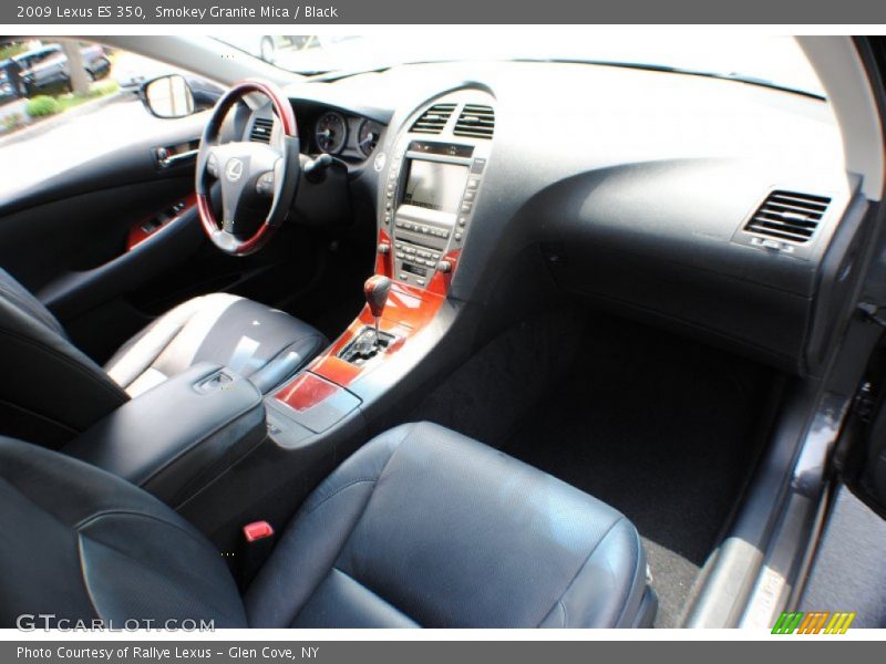 Smokey Granite Mica / Black 2009 Lexus ES 350