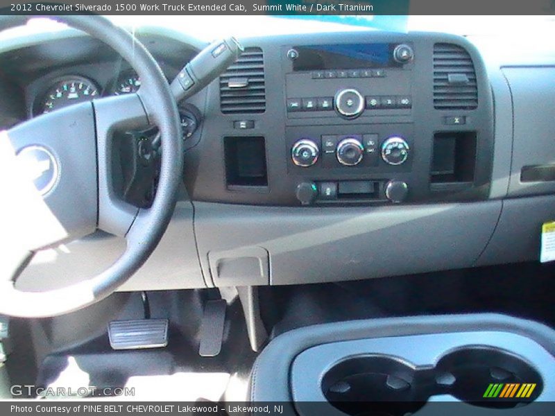 Summit White / Dark Titanium 2012 Chevrolet Silverado 1500 Work Truck Extended Cab