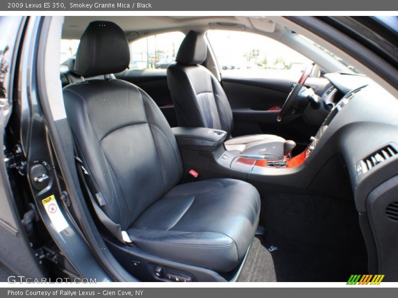 Smokey Granite Mica / Black 2009 Lexus ES 350