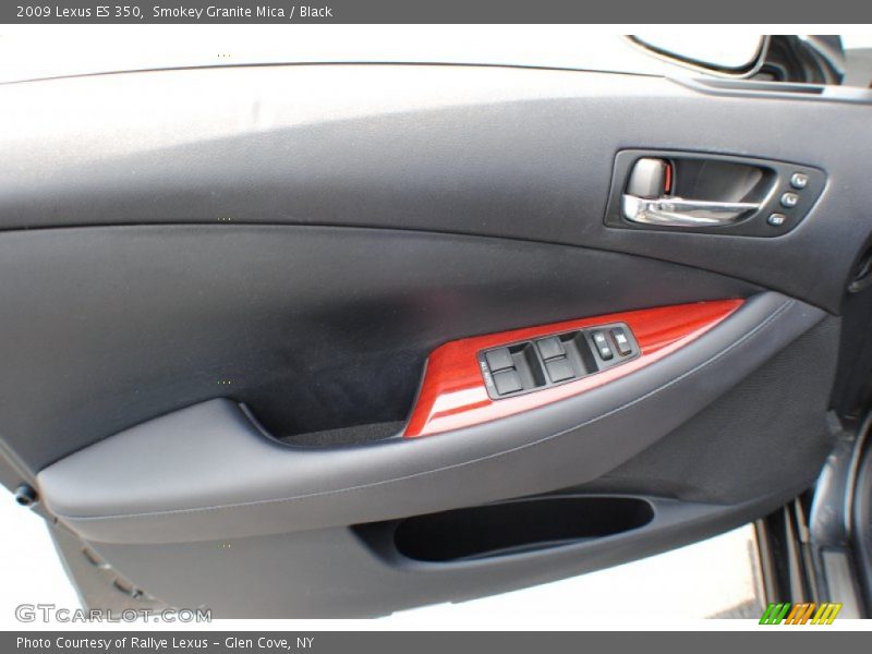 Smokey Granite Mica / Black 2009 Lexus ES 350