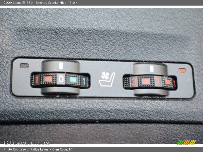 Smokey Granite Mica / Black 2009 Lexus ES 350