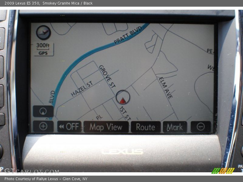 Smokey Granite Mica / Black 2009 Lexus ES 350