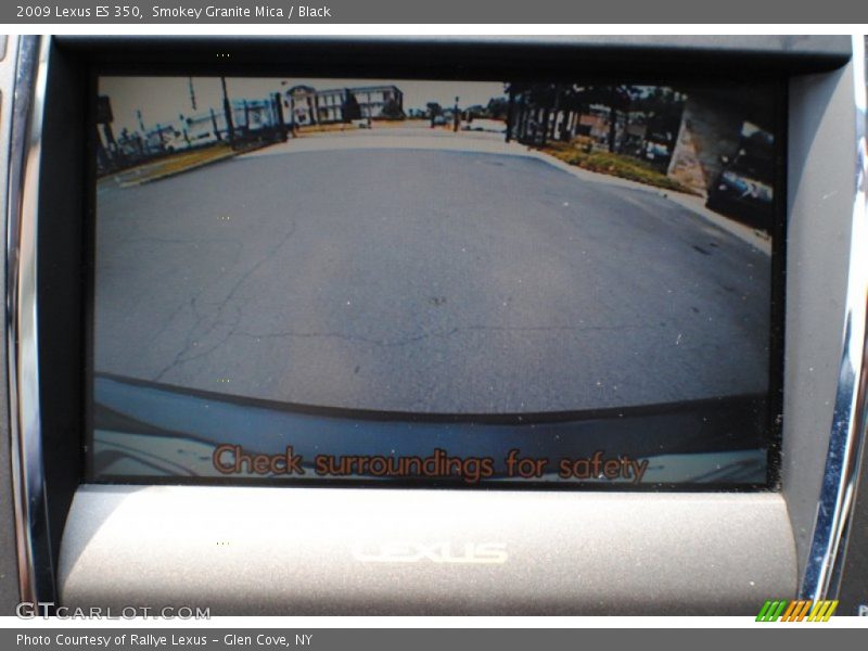Smokey Granite Mica / Black 2009 Lexus ES 350