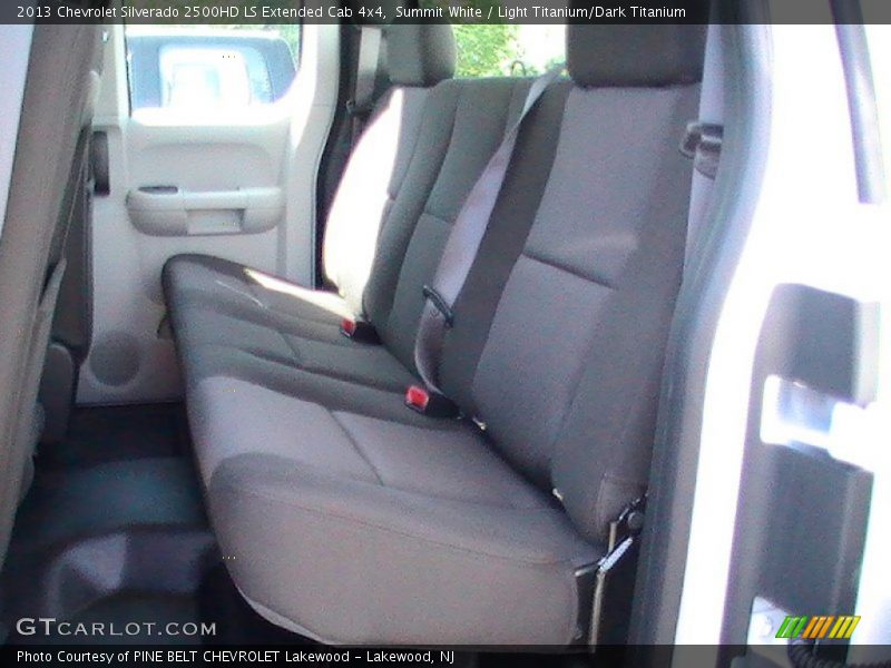 Summit White / Light Titanium/Dark Titanium 2013 Chevrolet Silverado 2500HD LS Extended Cab 4x4