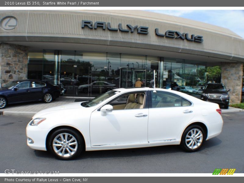 Starfire White Pearl / Parchment 2010 Lexus ES 350