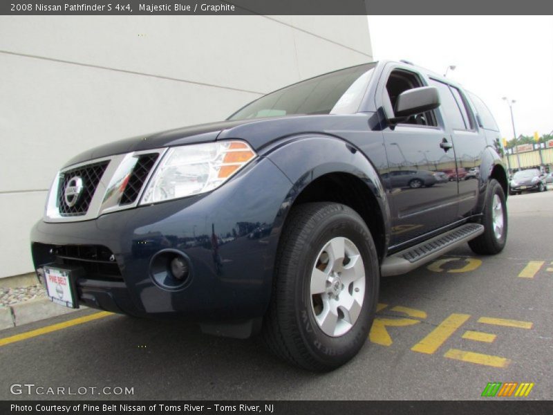 Majestic Blue / Graphite 2008 Nissan Pathfinder S 4x4
