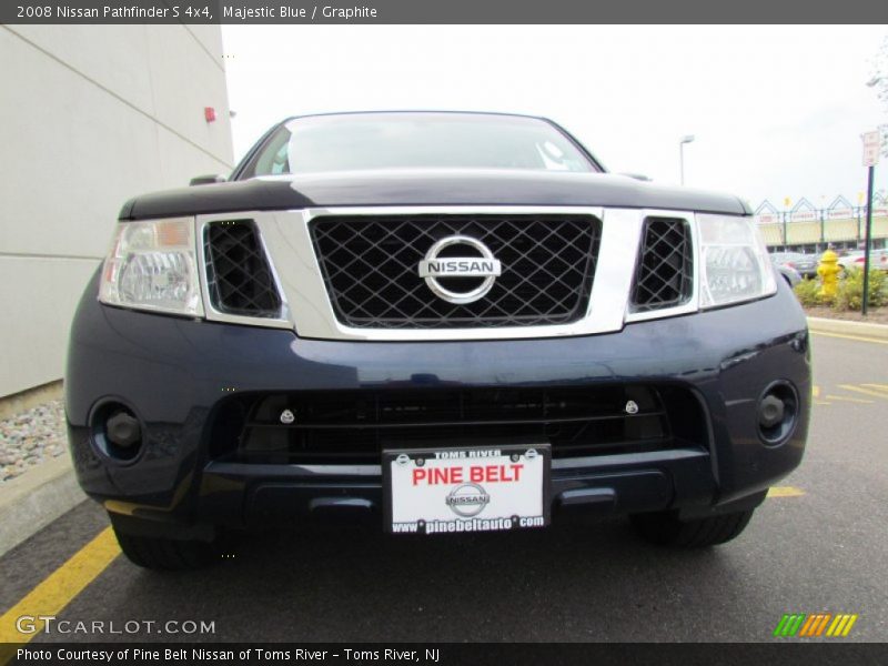 Majestic Blue / Graphite 2008 Nissan Pathfinder S 4x4