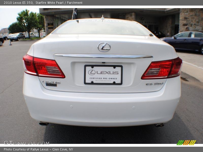 Starfire White Pearl / Parchment 2010 Lexus ES 350