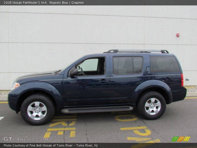 Majestic Blue / Graphite 2008 Nissan Pathfinder S 4x4