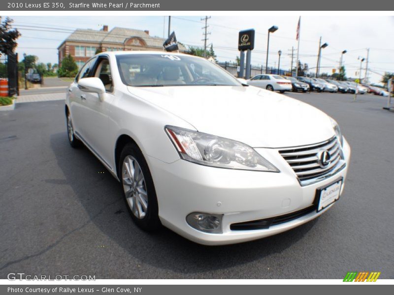 Starfire White Pearl / Parchment 2010 Lexus ES 350