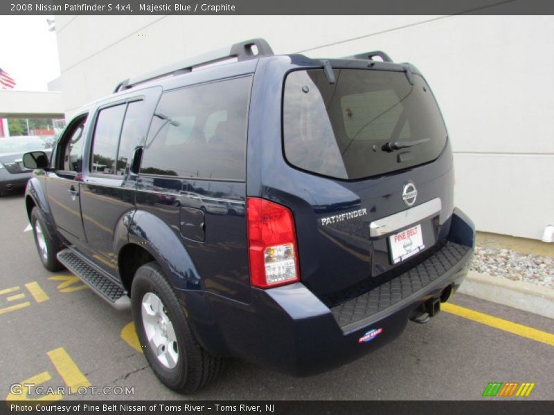 Majestic Blue / Graphite 2008 Nissan Pathfinder S 4x4
