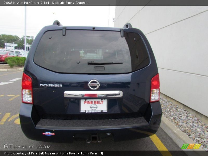 Majestic Blue / Graphite 2008 Nissan Pathfinder S 4x4