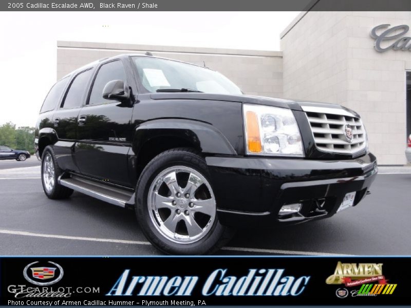 Black Raven / Shale 2005 Cadillac Escalade AWD